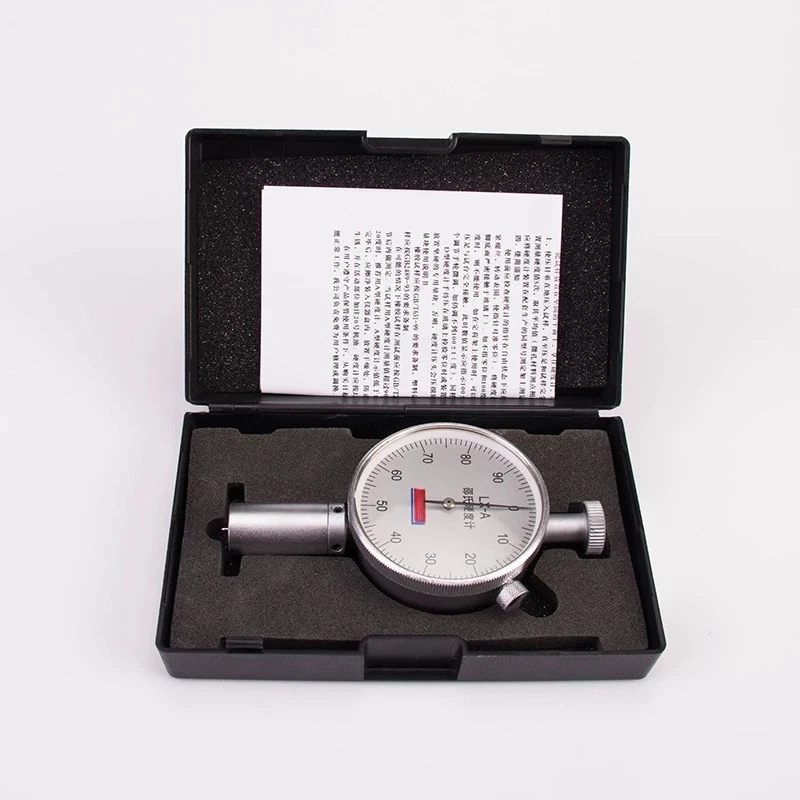 LX-A/C/D Shore Durometer Hardness Tester – 0-100HA/HC/HD Gauge for Rubber, Tire, Silicone, Plastic, Foam & Leather