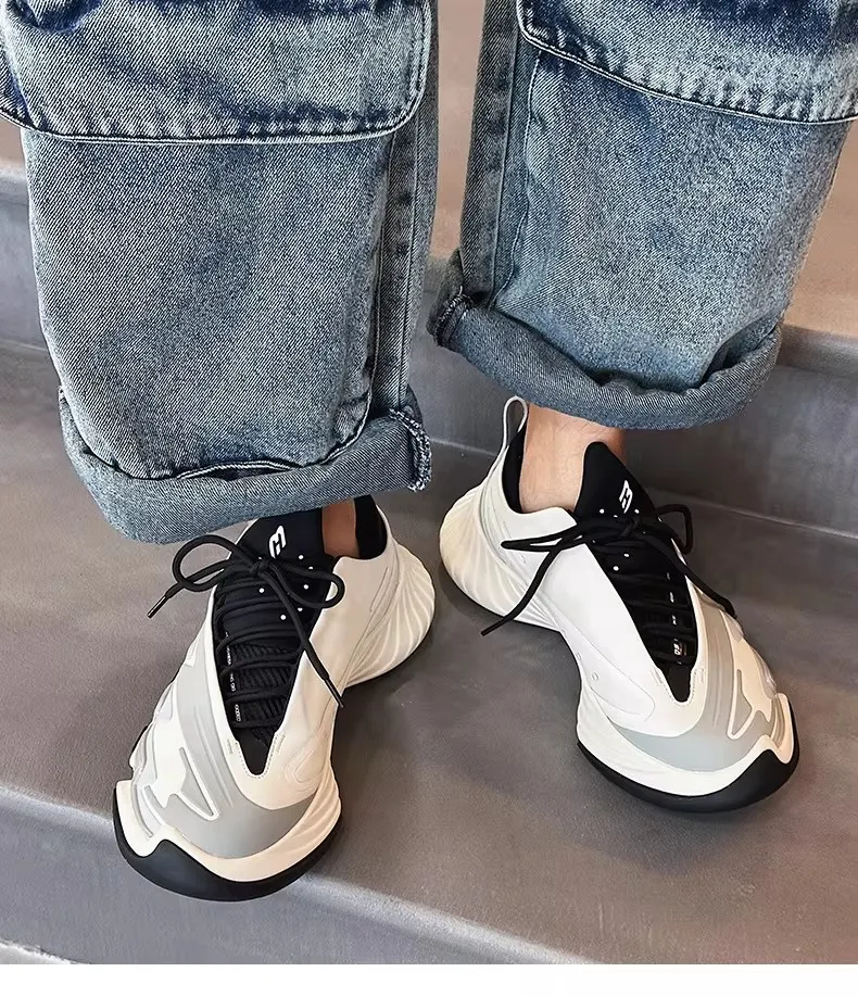 

Кроссовки на массивной подошве: стильные, повседневные, больших размеров, унисекс, из кожи и сетки, увеличивающие рост, обувь на массивной подошве.