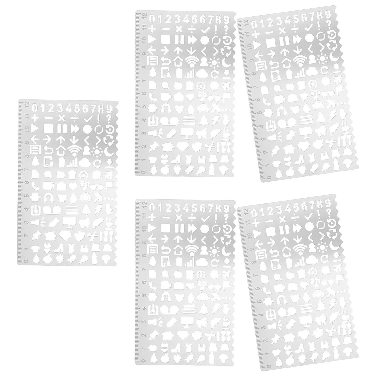 مسطرة قالب الرسم 30 سم أداة هندسية بلاستيكية شفافة قرطاسية لتصميم دقيق ملحقات الرسم الأساسية