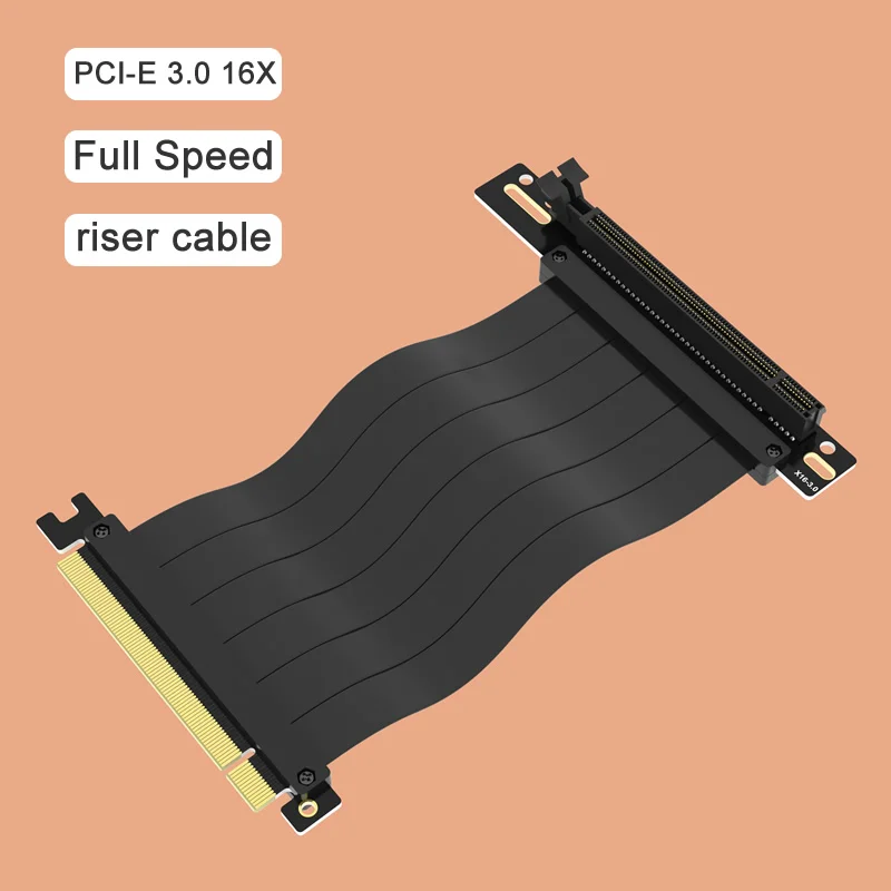 16X Extender Riser Cable 164PIN Graphics Card Bracket 90 degree  Full Speed  PCI-E Riser Cable Pci Express PC PCI-E 3.0