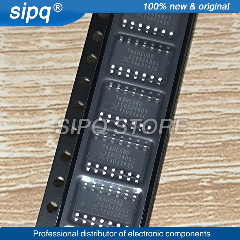 

100PCS/LOT 74AHC08D,118 74AHC08D 74AHC08 2V~5.5V 2uA 4 7.9ns@5V,50pF And SOP-14 Gates NEW Original