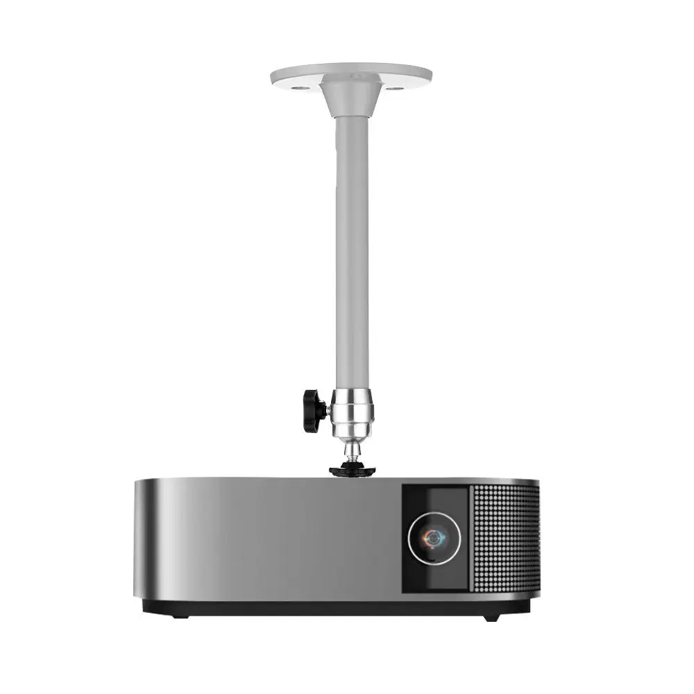 Kit Staffe per mini proiettori girevoli Supporto per proiettore per monopiedi per fotocamera da parete per montaggio a soffitto