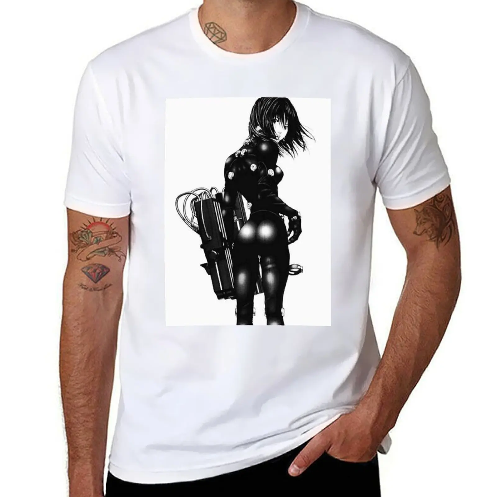 

GANTZ GIRL 7 T-Shirt t shirt man cotton man t shirts for men casual T-Shirt