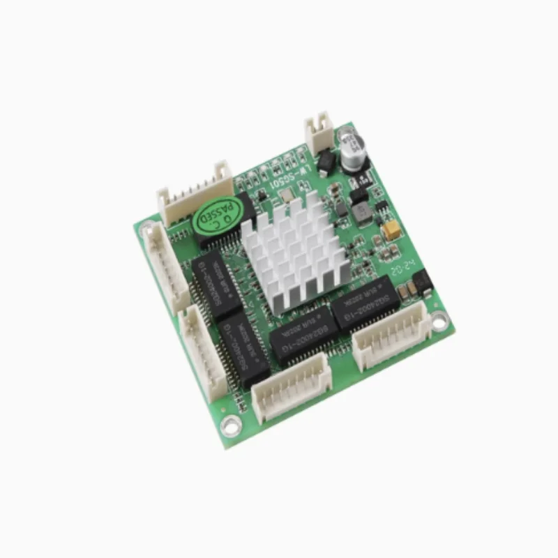 Mini micro 5-port full Gigabit switch chassis built-in wired Internet splitter 5-24V wide voltage switch