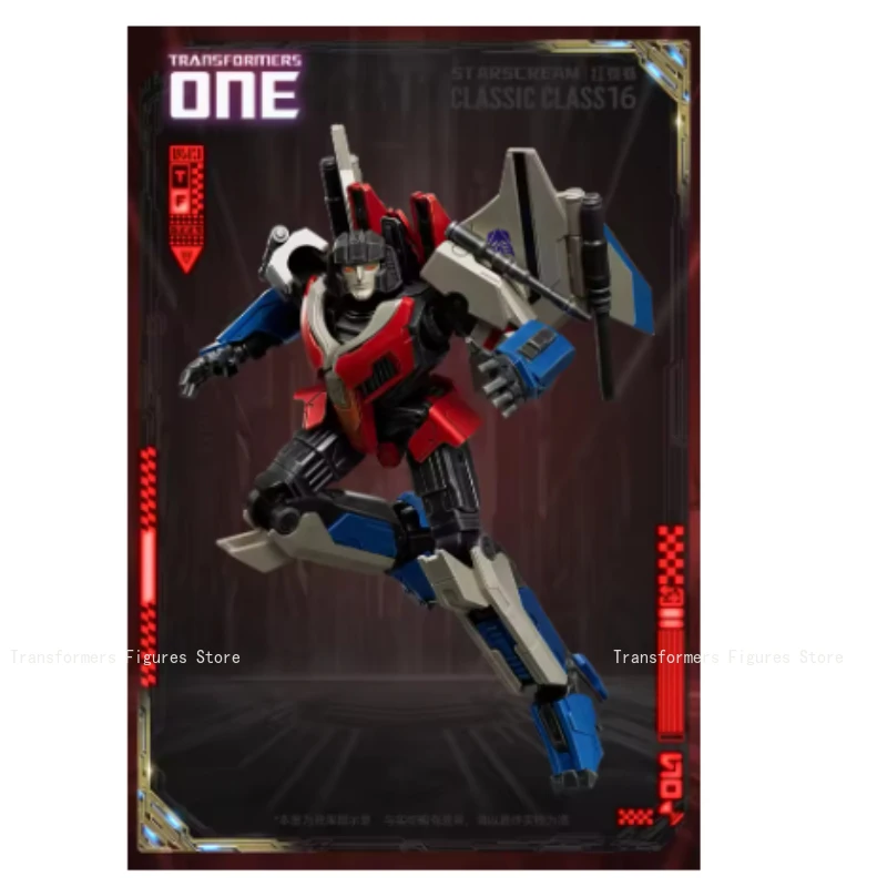 재고 있음 Transformer Bruco Transformer Origins Beyond Edition Starscream 로봇 모델 장난감 피규어 애니메이션 프로토타입 장식품