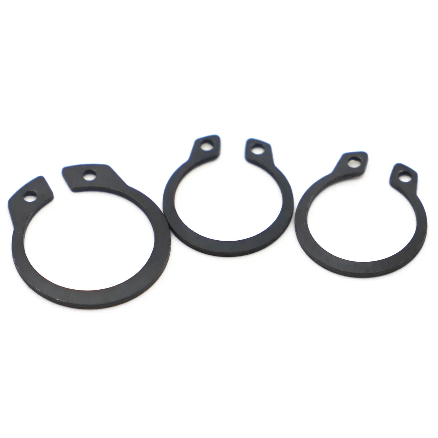 M6 - M50 Black Shaft 65 Manganese Steel GB894 DIN471 Circlips For Shaft Retaining Ring Bearing Retainer Circlip
