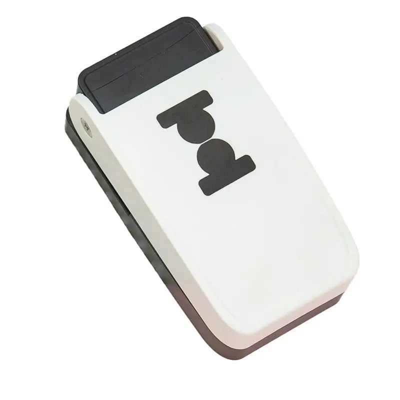 NEW HOT In Stock-Round Tab Punch Handheld Folder Punch Loose Leaf Separator Label Punch Craft Paper Punch Cutter Puncher
