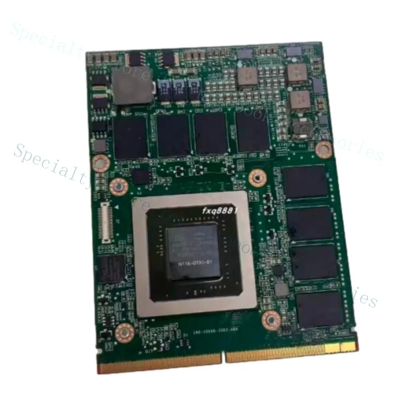 

Видеокарта A+ для Dell Alienware M15X M17X Clevo M57NL MSI 16F1/F2 N11E-GTX1-B1