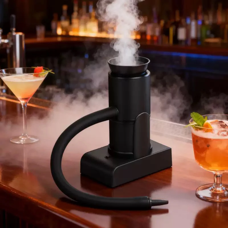 

Ручной коптильный пистолет для домашней молекулярной кухни: для коктейлей, стейков, лосося