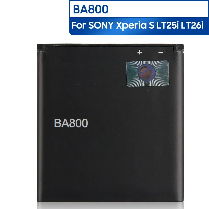 NEW Replacement Phone Battery BA800 For SONY Xperia S LT25i Xperia V LT26i AB-0400 Rechargeable Battery 1700mAh