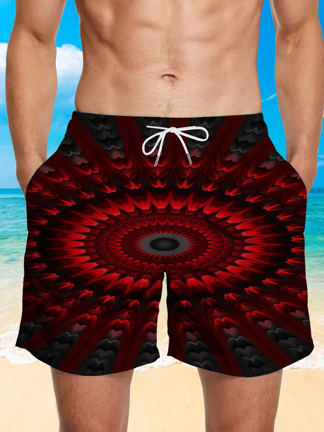 

Men's Outdoor Casual Shorts Durable Hiking Shorts for Camping Fishing Travel