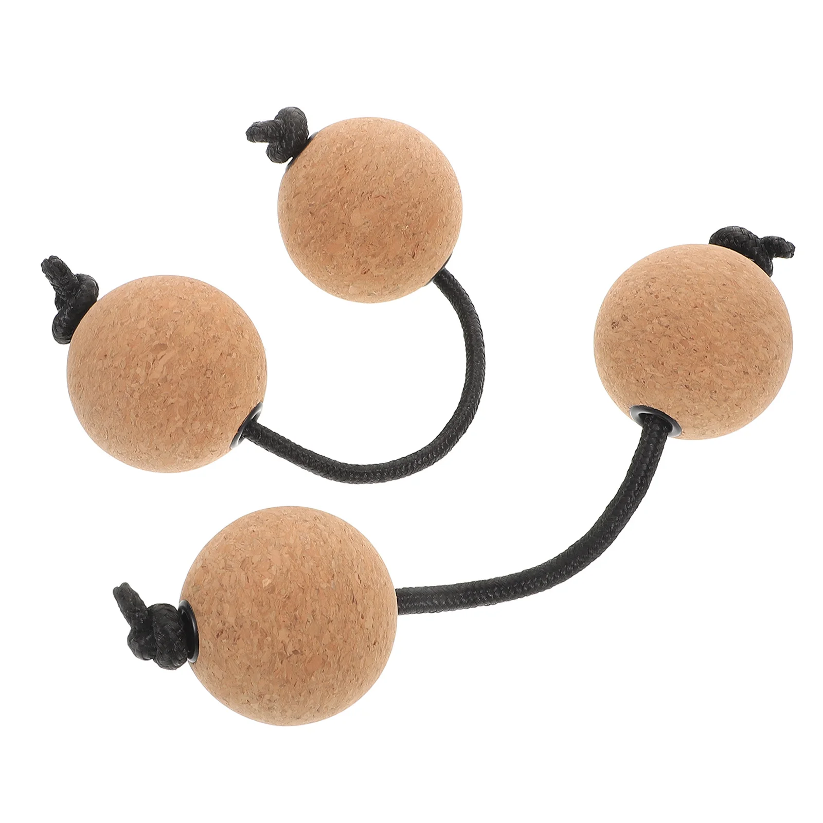 

2Pairs Seamless Matte Finish Rhythm Shaker Handheld Percussion for Developing Skills Quiet Indoor Use Travel Educational Group