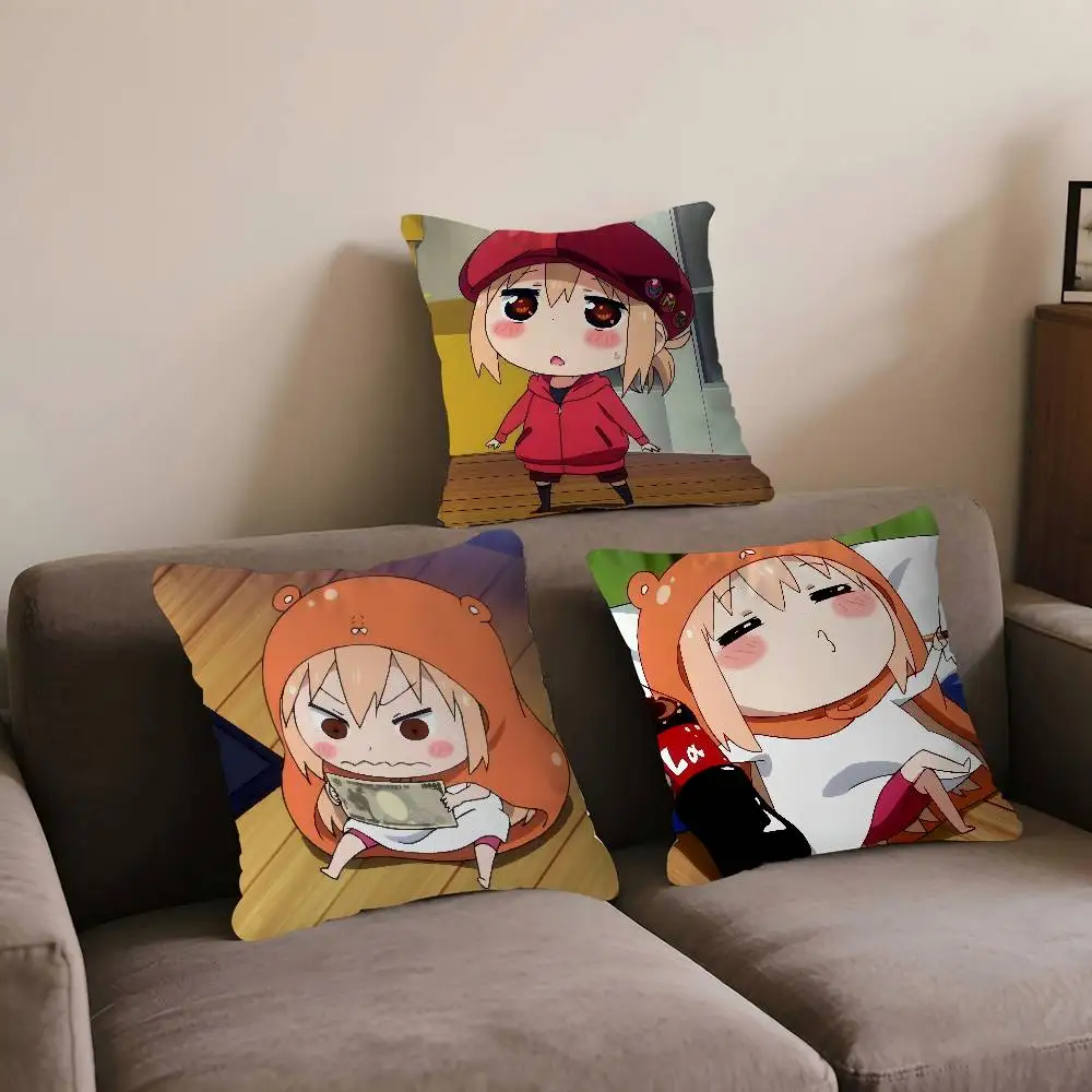 لطيف أومارو تشان غطاء الوسادة 30x50 البوليستر وسائد أريكة وسائد رمي الزخرفية ديكور المنزل غطاء وسادة #1