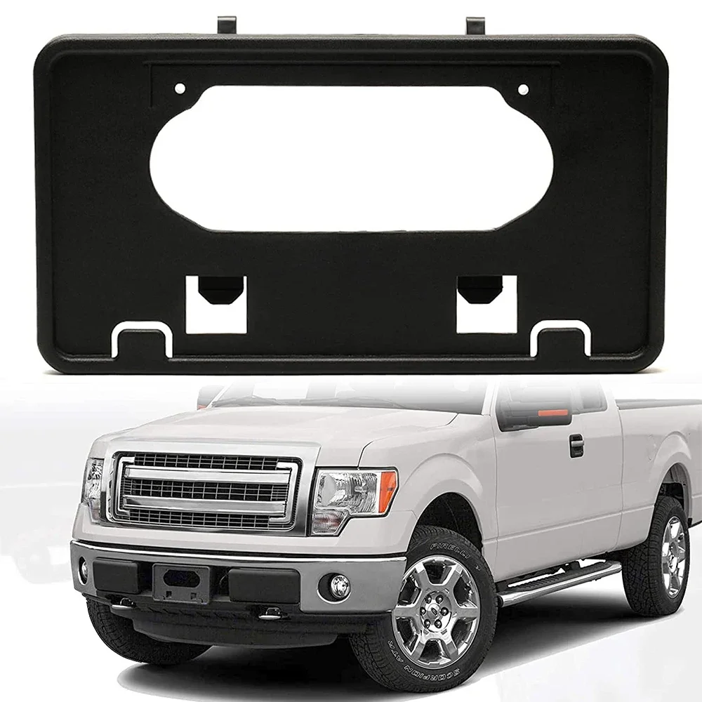 Lisence Plate Frame For Ford F150 2009-2014 Front License Plate Bumper Mounting Bracket Frame Holder