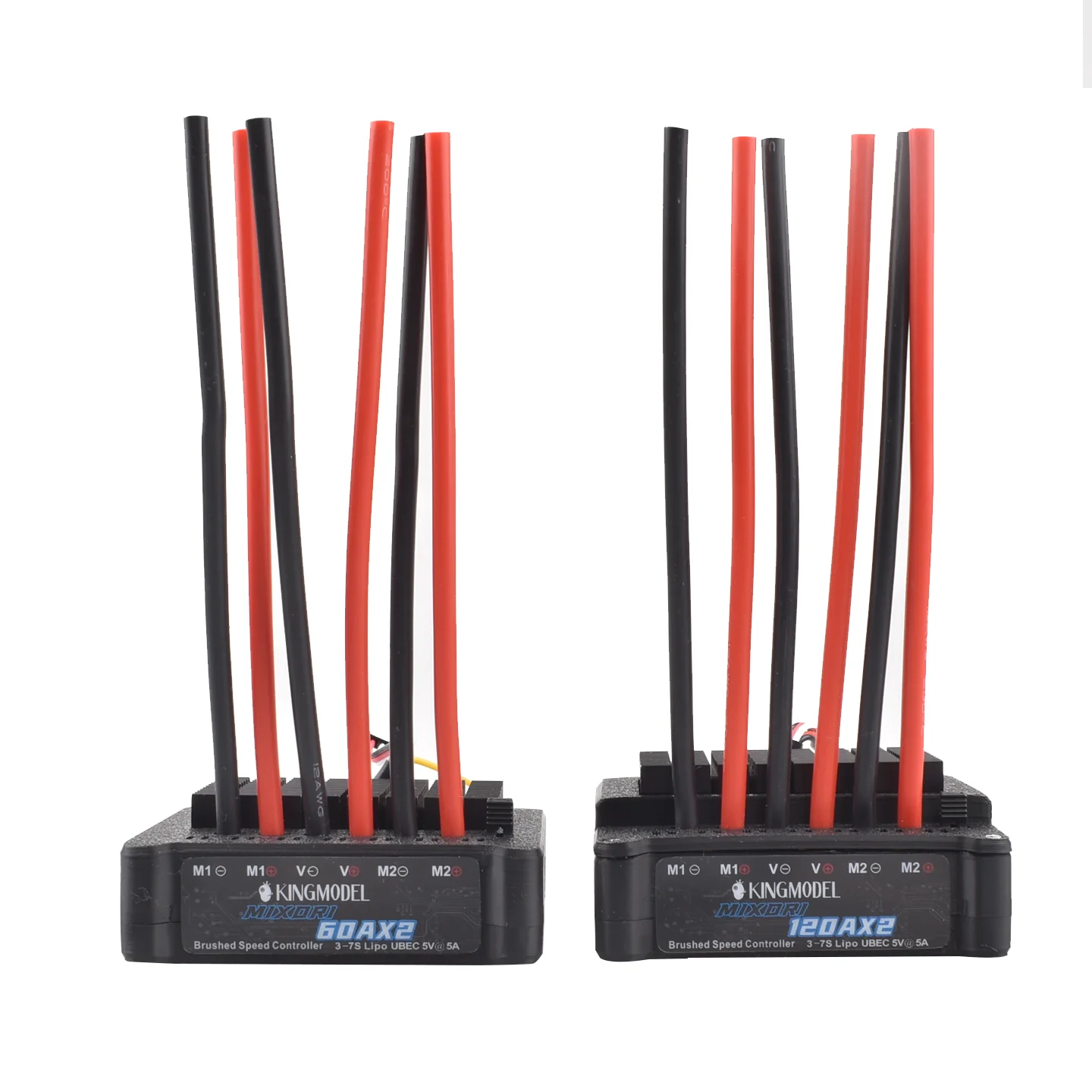 60A/120A Dual Way Bidirectional Brushed ESC10V-32V battery Speed Control For Rc Model Boat/tank/Car 540/550775/795 Brushed Motor