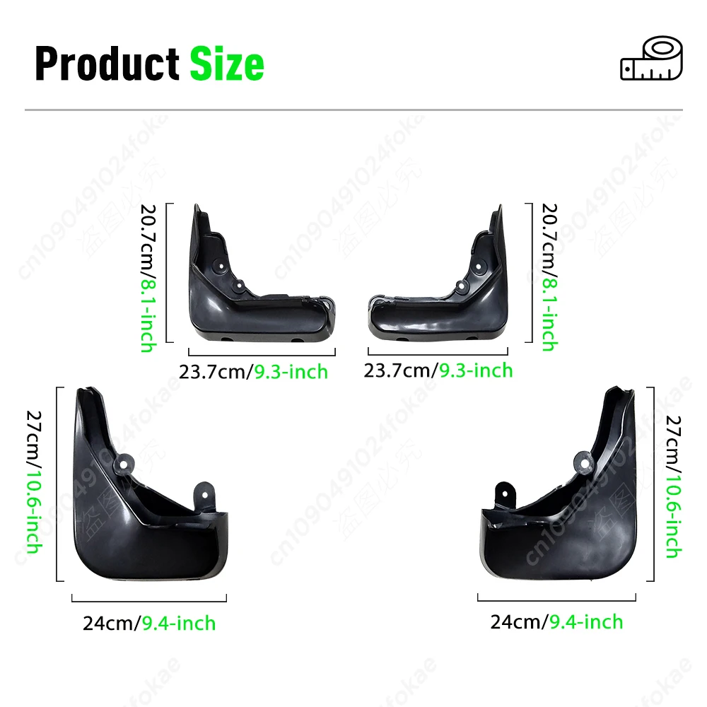 For Mercedes Benz E Class W212 2008 2009 2010 2011 2012 2013 Fender Mudflaps Splash Guards  Mudguards Mud Flaps car Accessories