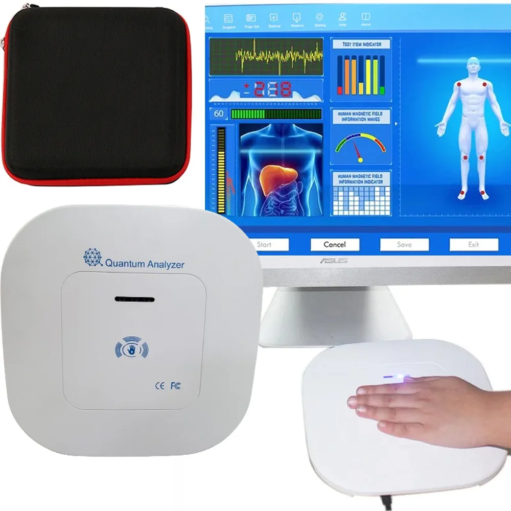 10G Quantum Resonance Magnetic Analyzer Set Hand Touch Quantum Body Analyzer Health Analyzer Reports For Sub-health Test