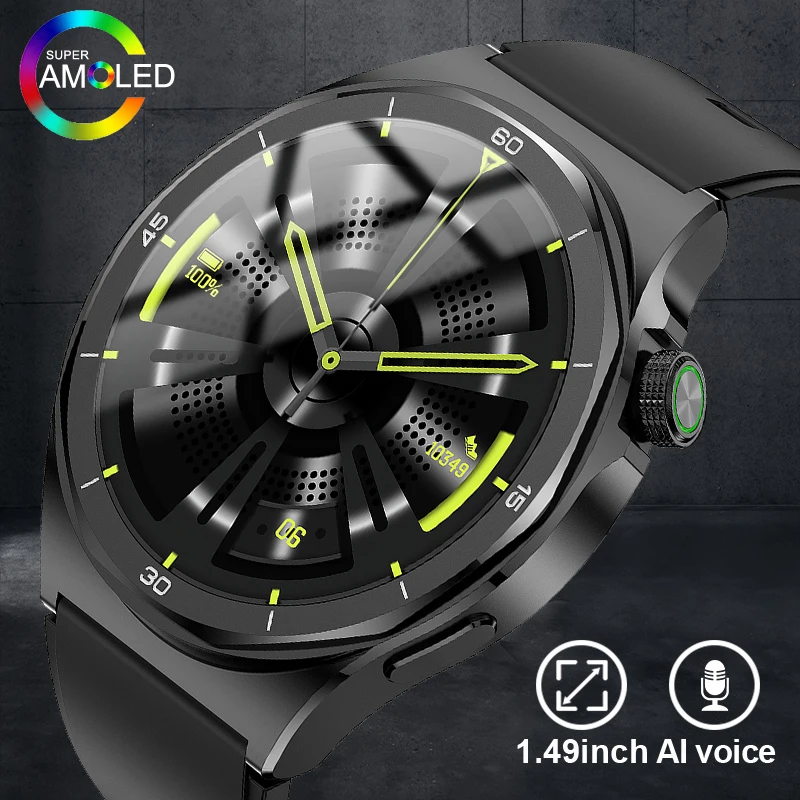 

LIGE Новые Bluetooth-смарт-часы с вызовом, 1,49-дюймовый HD-экран, 24-часовой монитор сердечного ритма, 100 + спортивные режимы, фитнес-часы