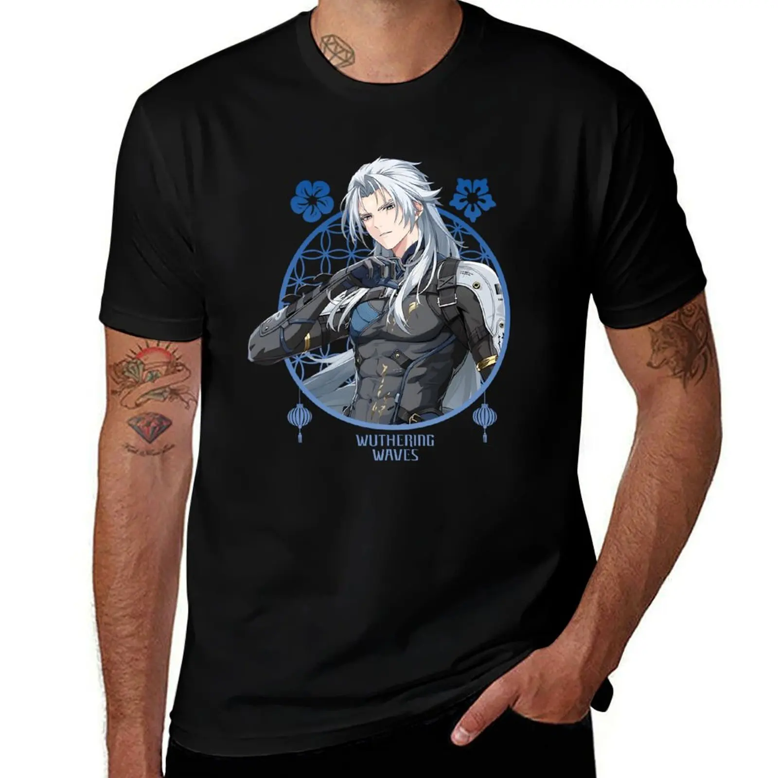 

Calcharo (Wuthering Waves) T-Shirt mens graphic t shirts man t shirts for men casual