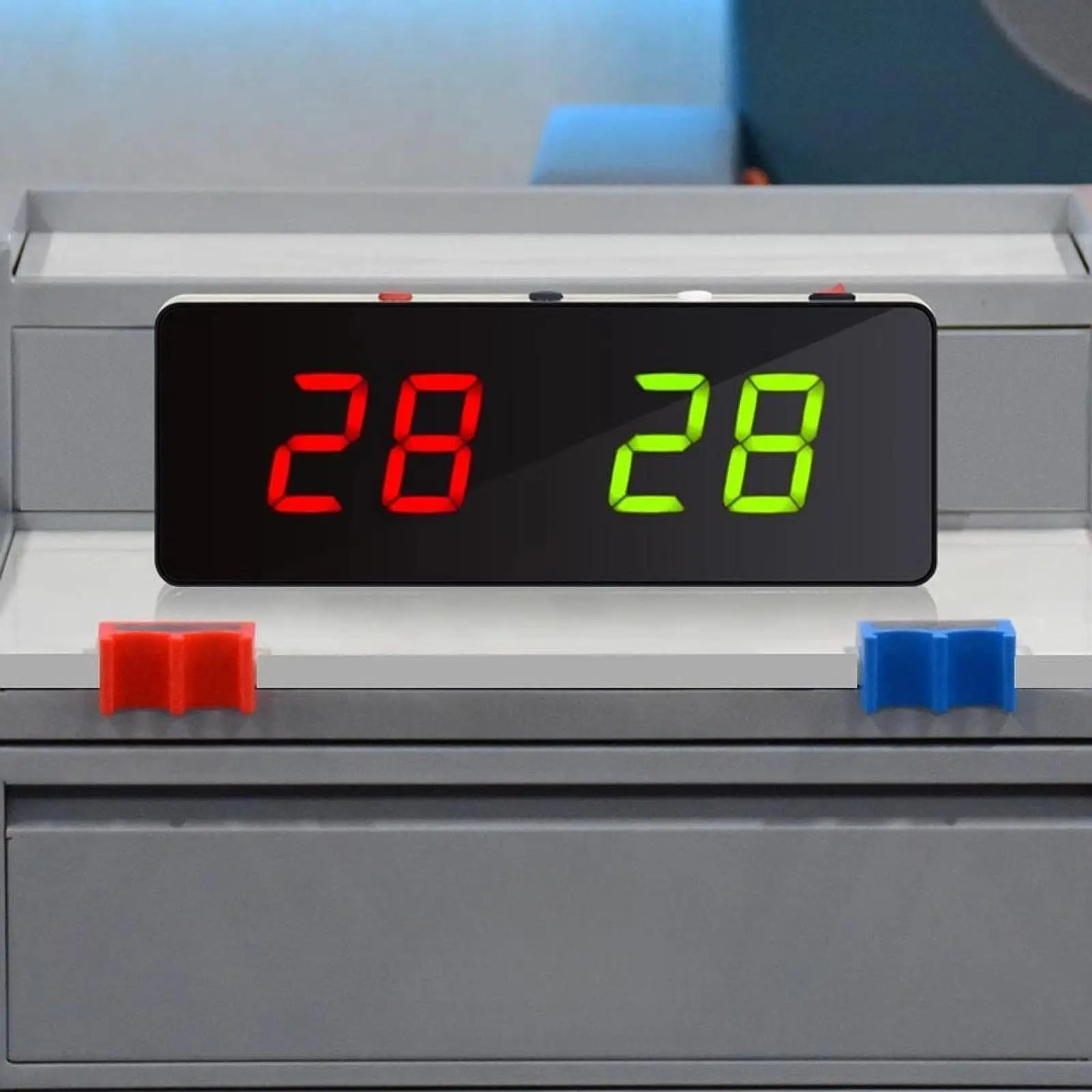 

Портативное электронное цифровое табло универсальное для настольного тенниса 26x9,5x3 см