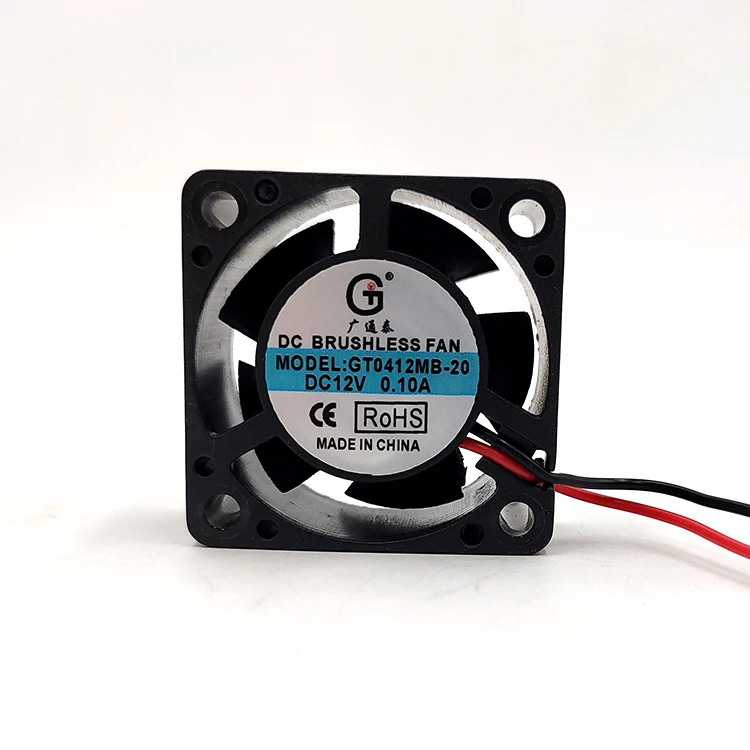 

GT0412MB-20 DC 12V 0.10A 40x40x20mm 2-Wire Server Cooling Fan