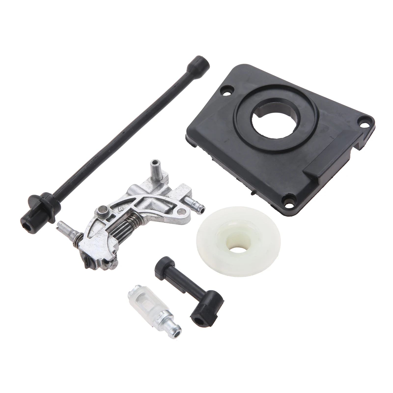 6 adet/1set yağ sürücü pompa kiti solucan dişli kapağı filtre borusu için çin testere 4500 5800 45CC 52CC 58CC pompa 896B Plantiflex BBT