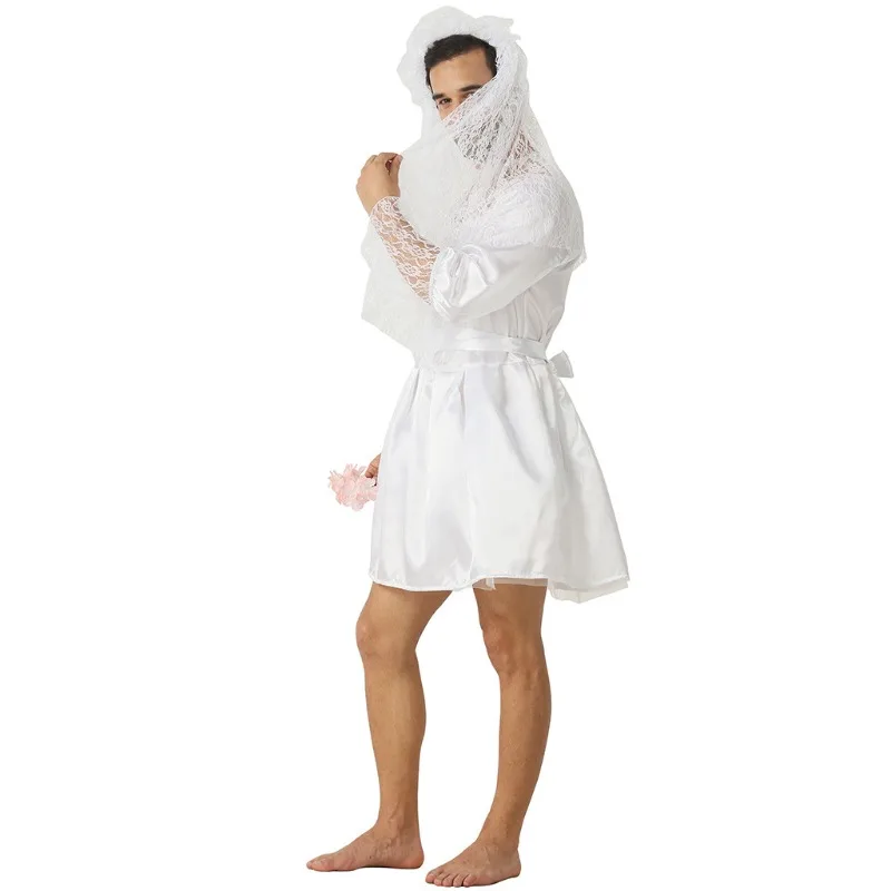 Anime Cosplay Crossdressing Costume Halloween Party Dress for Women Stage Performance