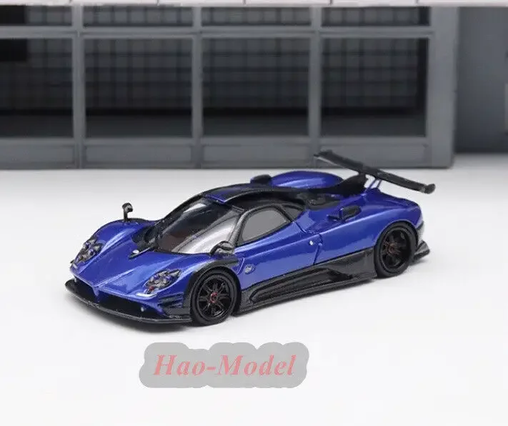 Pagani zonda-男の子用ダイキャストカーモデル、1:64ダイキャスト樹脂おもちゃ、コレクションオーナメント、誕生日プレゼント、限定、趣味、35 # 、760lh u2