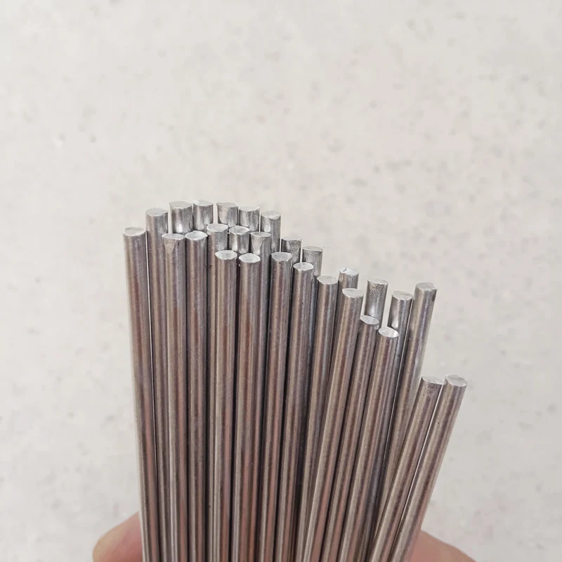 2-5pcs 6061 Aluminum Solid Rod Length 495mm Diameter 1mm - 10mm Aluminum Round Small Bars For Metalworking Diy Metal Material