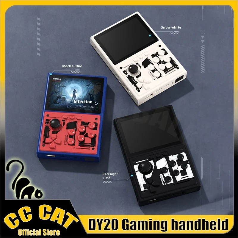 DY20 Console di gioco portatile Macchina da gioco arcade Mecha Mobile Power Bank Console di gioco portatile portatile con giochi 10000mah Regali