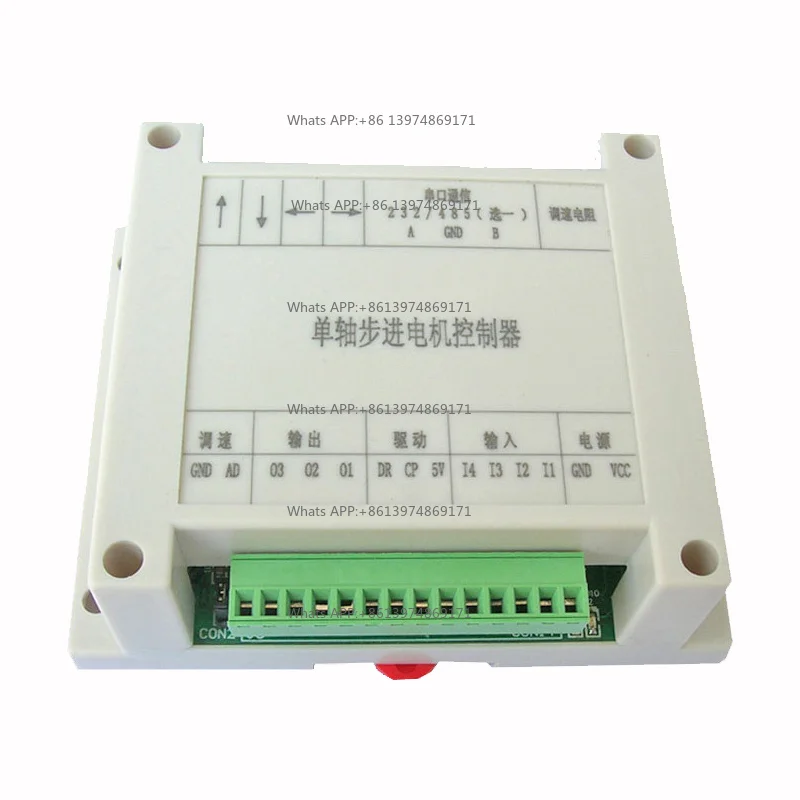 Stepper Motor Controller Pulse Generator Servo Potentiometer Speed Modular Single-Axis Modbus RS-485
