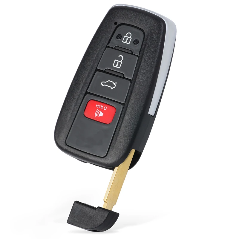 KEYECU 4 Buttons 314.3MHz 433MHz for Toyota Corolla 2019 2020 2021 2022 Auto Smart Remote Control Key Fob HYQ14FBN, 231451-2000