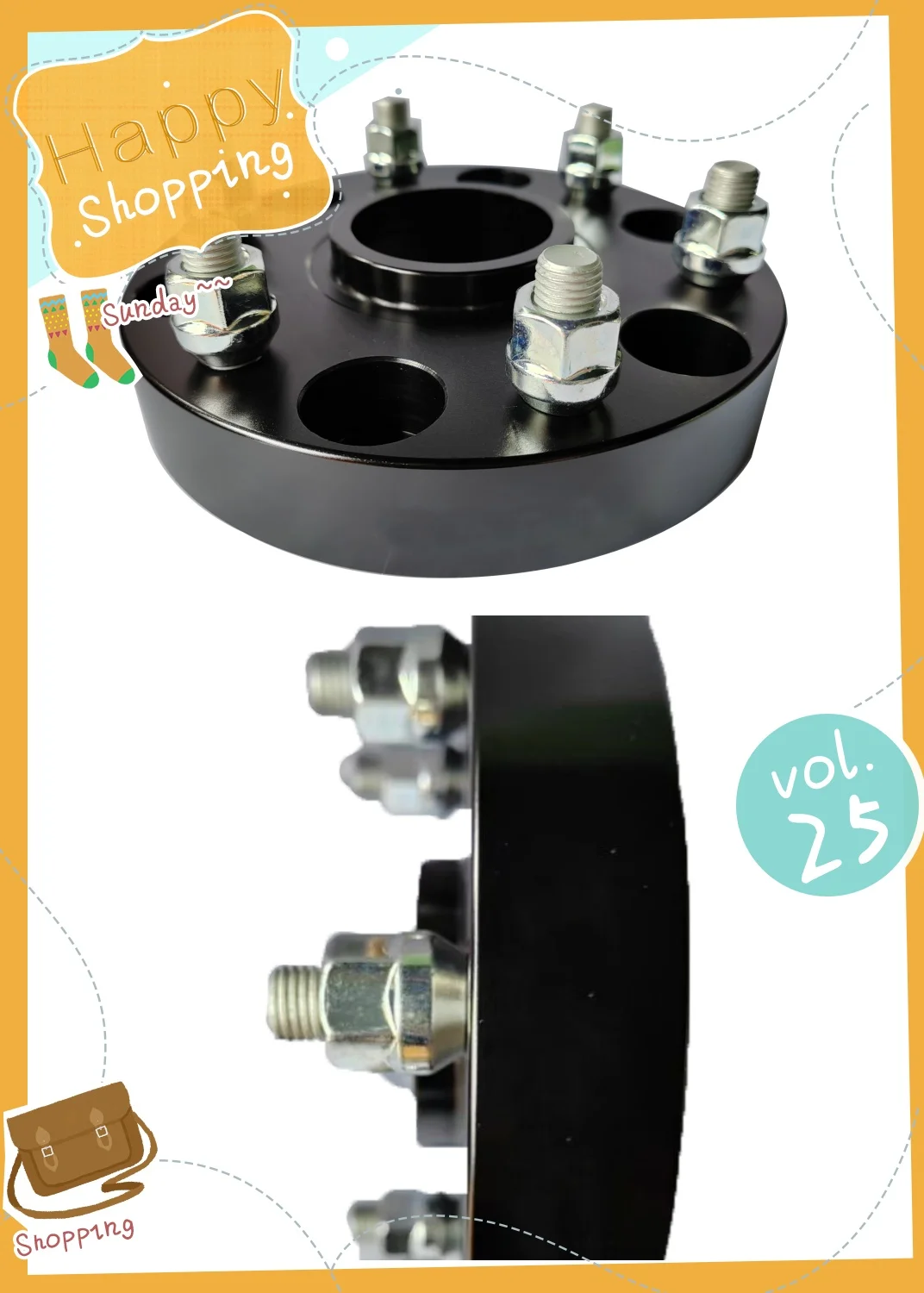 2pcs 20mm thickness 6x135|6x5.32