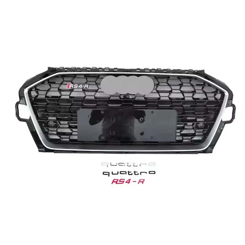 High Quality Hot Sale S4 RS4 Front Bumper Grille Chrome Black Fits For Audi A4 B8.5 A4L 2013-2016