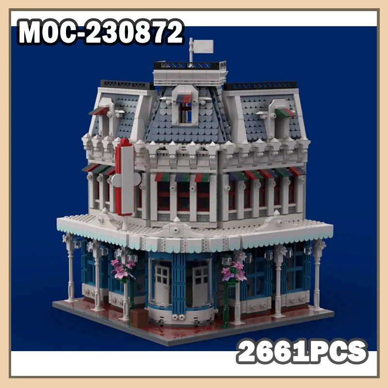 

MOC-230872 Street View Building Blocks Assembly Model Magic Kingdom Confectionary Series DIY Set Children'S Gifts Toys 2661Pcs