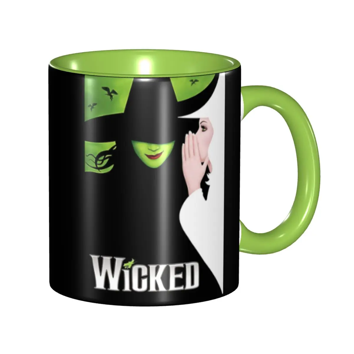 

Wickeds Musical Movie Coffee Mugs DIY Customized Ceramic Milk Tea Mug