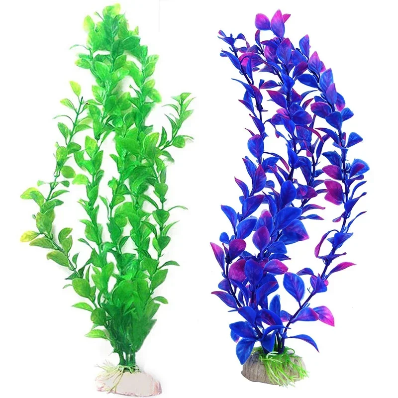 Simulation Artificial Plants for Aquarium Decor, Plastic Underwater Weed Grass, Aquarium Accessories, Fish Tank Decoration