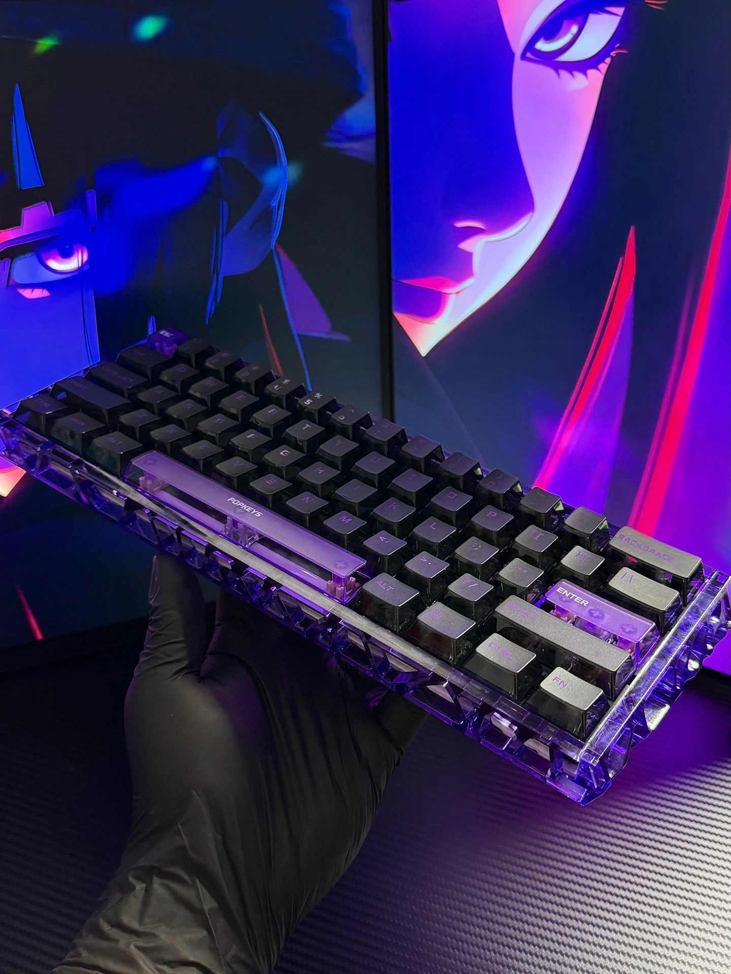 Custom Brand New Full Mod Custom Magnetic Axis Keyboard, Premium HE RGB Kit, High-End Gaming Desktop Gift