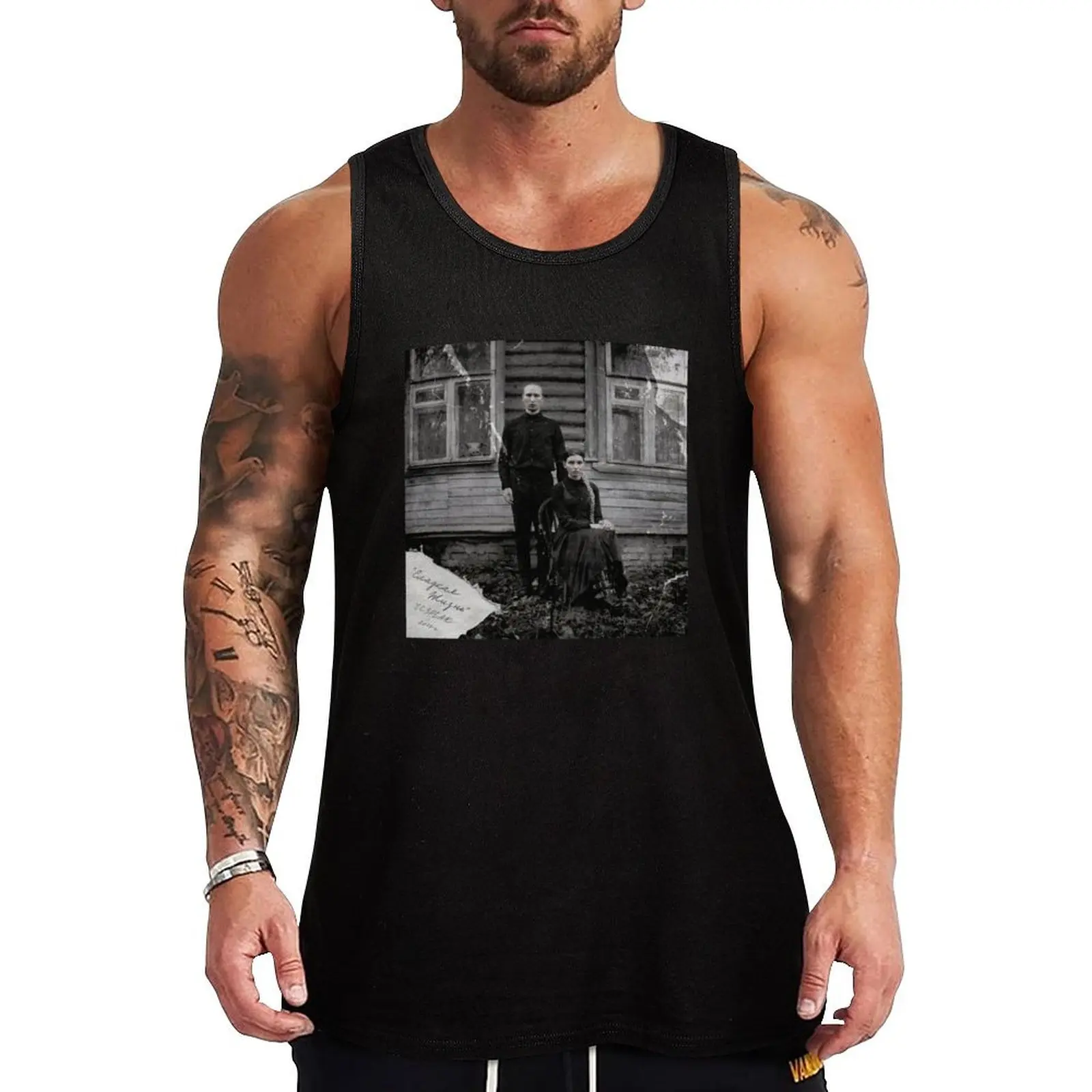 

IC3PEAK Vintage Cottage Core Tank Top t shirt T-shirt men man sexycostume Men's summer t-shirt
