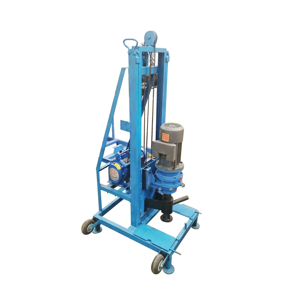 

Crawler hydraulic rotary drilling rig borehole drilling rig