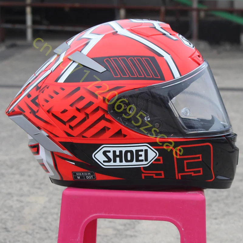 Motorcycle Full Face Helmet SHOEI X14 X-Spirit III Marquez 4 Kask X-Fourteen Sports Bike Racing Helmet Motorcycle Helmet,Capacet