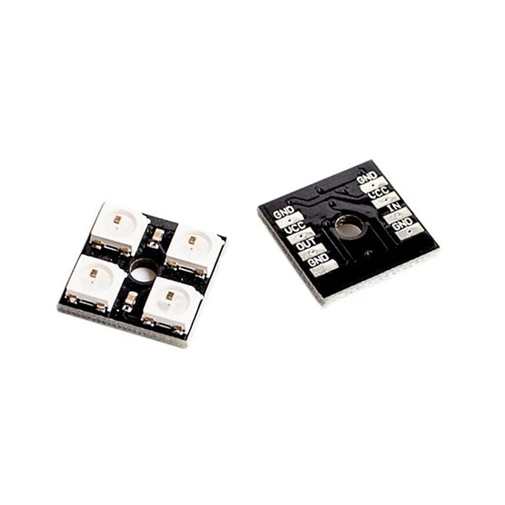 4 Channel WS2812 WS2812B WS 2811 5050 RGB LED Lamp Panel Module 5V 4Bit Rainbow LED Precise