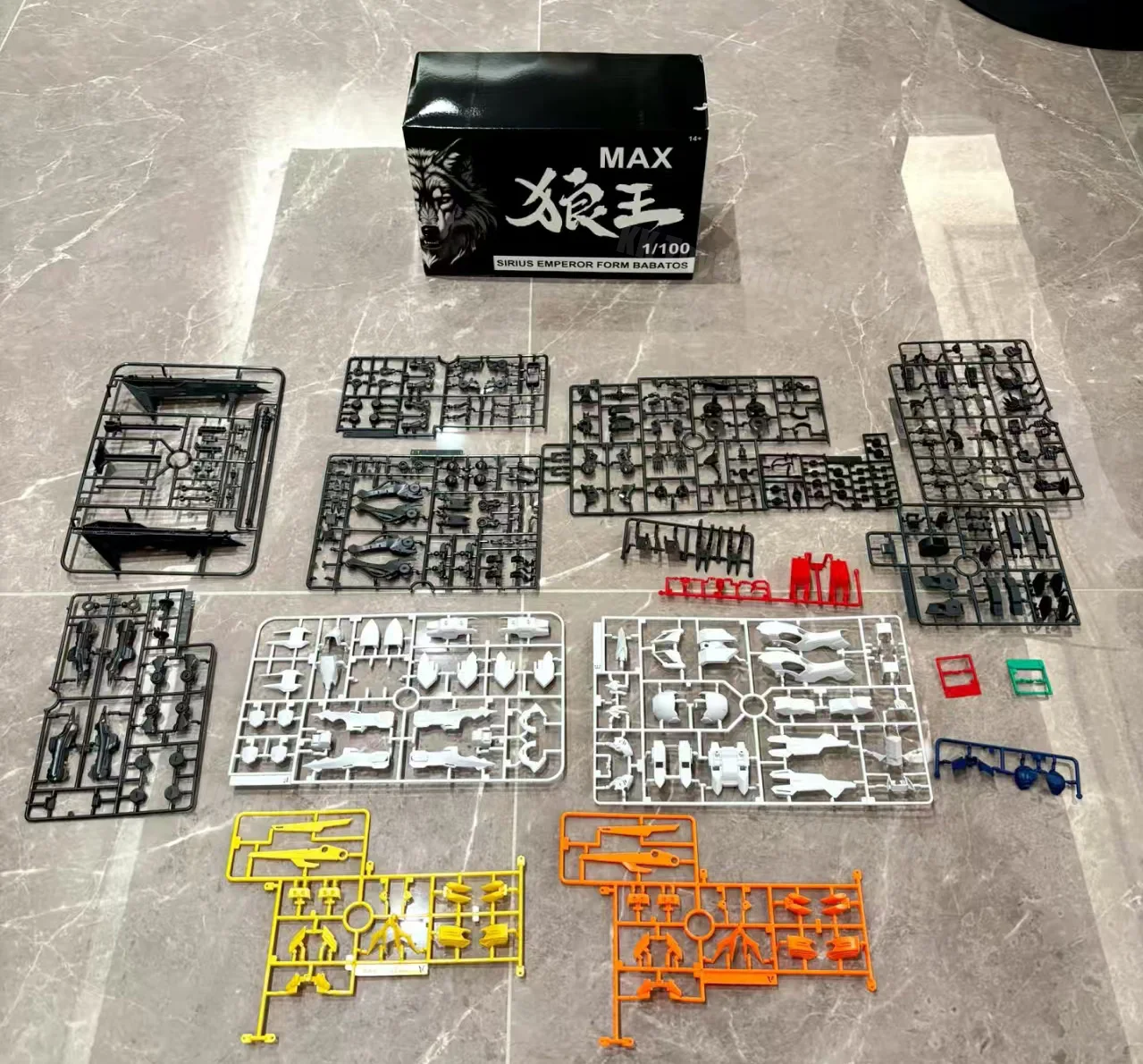 In Magazzino Max Modello TV03 1/100 Asw G 08 Barbatos Lupus Rex Modello di Montaggio Kit Anime Action Figure Robot Modello di Plastica Regali Giocattoli