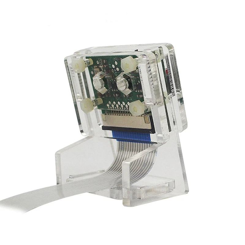 

Ov5647 Mini Camera Acrylic Holder Transparent Webcam Bracket For Raspberry Pi 3 Camera Bracket