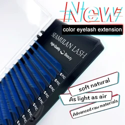 Mix Color Eyelash Extension Maquiagem Individual Mink Colored Lashes False Gradient Eyelashes Professional Salon Makeup tools