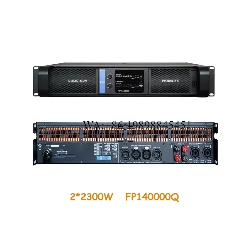 WMWMNU L-SOLUTION Pro Audio DJ Power Audio Class T Series Monoblock 2350 Watt 20k Ohms Professional Indoor/Outdoor Power