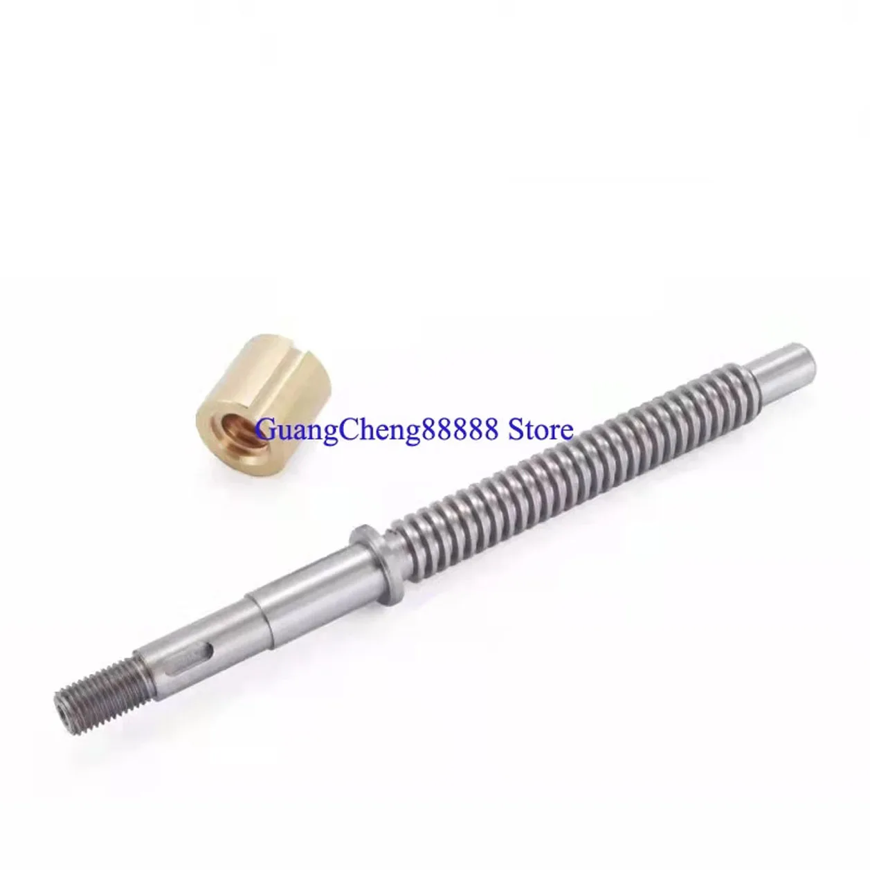 1Set CNC Lathe Part Tailstock Lead Screw & Nut Milling Machine C6132 / C6140A1 Total Length 260mm  High Quality