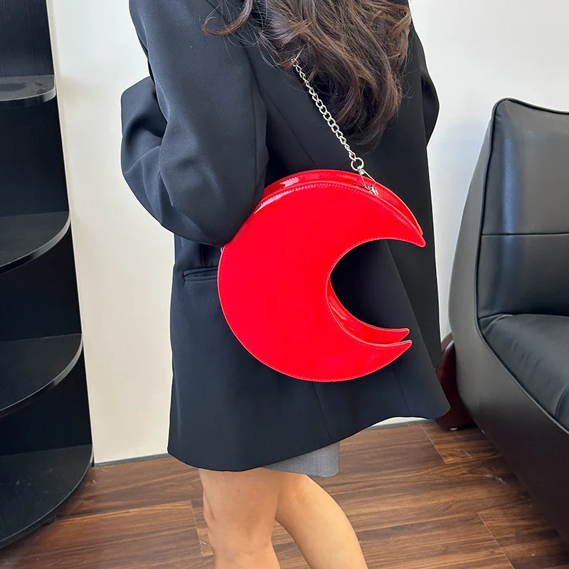 

Fashionable Commuting Niche Crossbody Handbag French Handbag Women's Semi-Circular Crescent Single Shoulder Armpit Bag