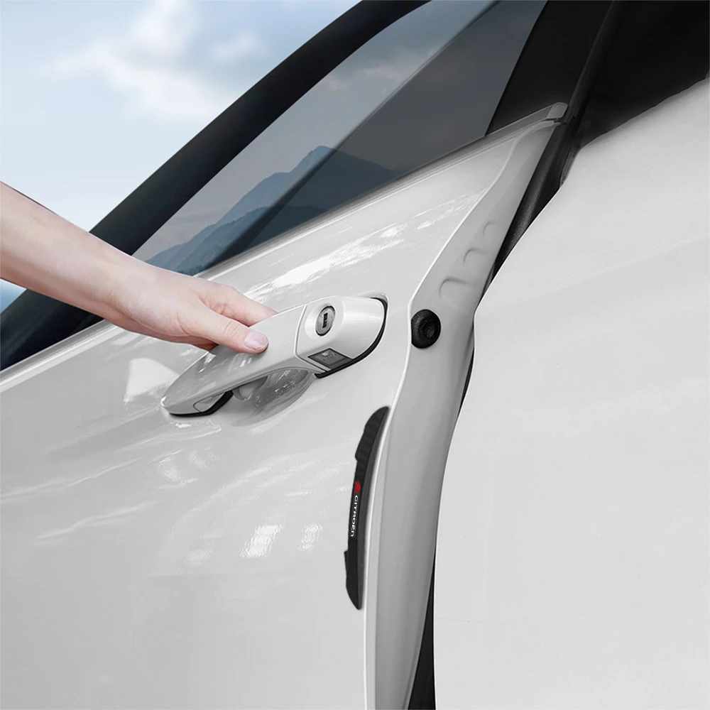 Car Door Edge Rearview Mirror Bumper Anti-collision Strips For Citroen C4 C3 Xsara C-Elysee C5 C1 DS DS3 DS5 DS4 Jumper Picasso - view 5