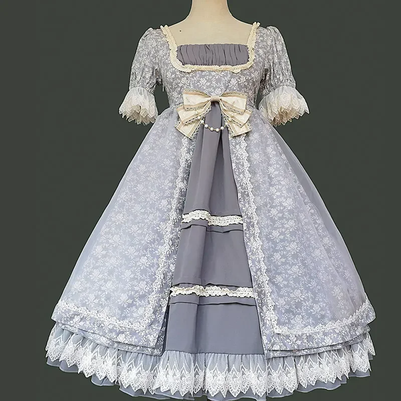 Vestido de algodón Lolita OP de Infanta, té de la tarde, dulce